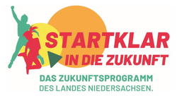 logo startklar in die Zukunft