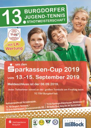 13. Jugend Tennis Stadtmeisterschaft